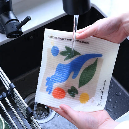 Oil-Free Swedish Dishcloth