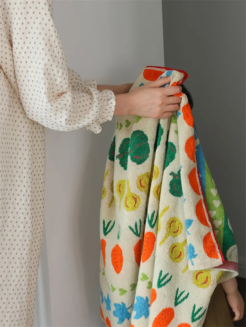 Japanese Cotton Vegetable Towels